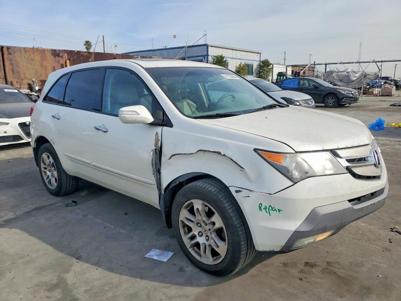 2009 Acura Mdx VIN 2HNYD28679H529380 COPART salvage auction — FRONT END, Id - Salvage Certificate Of Title, sold $875 on 2026-07-24 (photo 4)