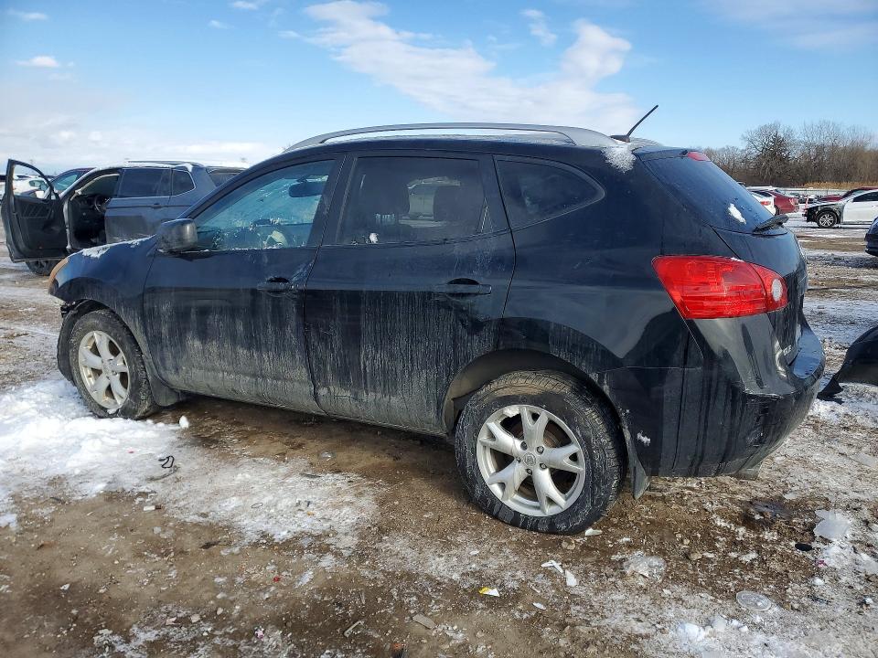 2008 Nissan Rogue VIN JN8AS58V98W112336 COPART salvage auction — FRONT END, Il - Salvage Certificate, sold $225 on 2026-07-17 (photo 2)