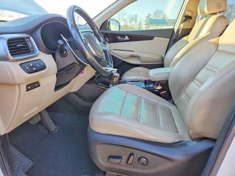 2019 Kia Sorento VIN 5XYPH4A59KG503449 COPART salvage auction — FRONT END, Sc - Certificate Of Title, sold $3,850 on 2026-07-06 (photo 7)