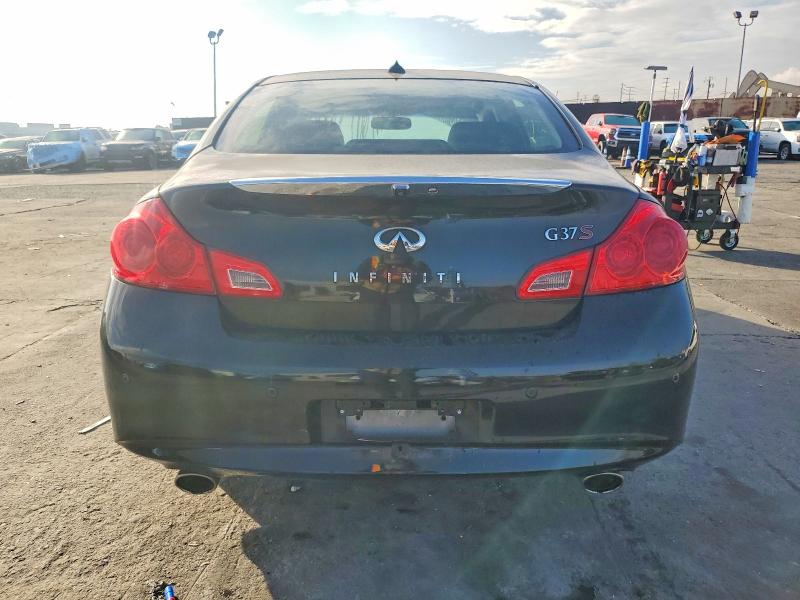 2013 Infiniti G VIN JN1CV6AP4DM716382 COPART salvage auction — FRONT END, Salvage Title, sold $3,400 on 2026-07-15 (photo 6)