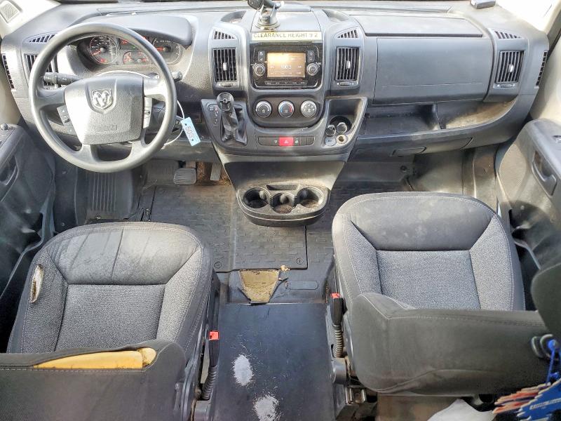 2020 Ram Promaster 3500 VIN 3C6URVJG8LE128523 COPART salvage auction — MINOR DENT/SCRATCHES, Pa - Cert Of Title, sold $11,800 on 2026-07-09 (photo 8)