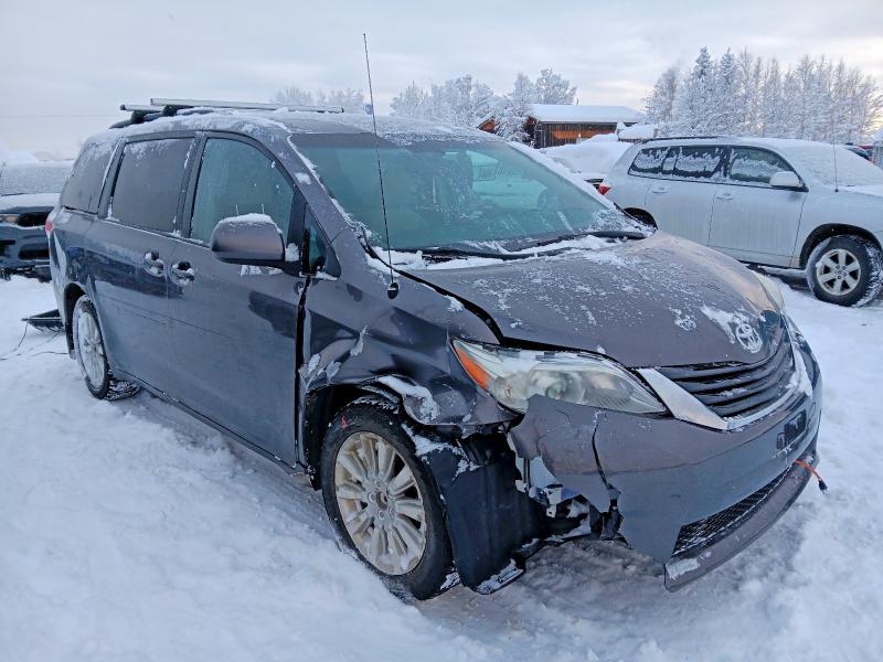 2011 Toyota Sienna VIN 5TDJK3DC5BS019308 COPART salvage auction — FRONT END, Ak - Bill Of Sale- Salvage, sold $450 on 2026-07-07 (photo 4)