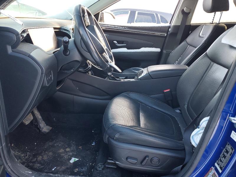 2022 Hyundai Tucson VIN 5NMJCCAE2NH157544 COPART salvage auction — SIDE, Il - Salvage Certificate, sold $7,700 on 2026-07-23 (photo 7)
