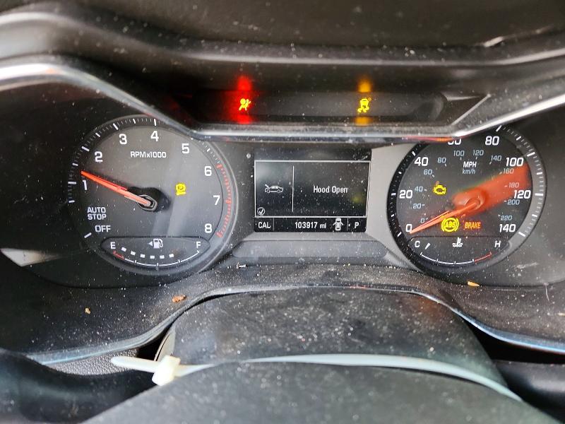 2021 Chevrolet Trailblazer VIN KL79MPS29MB015140 COPART salvage auction — FRONT END, Tx - Salvage Vehicle Title, sold $1,900 on 2026-07-20 (photo 9)