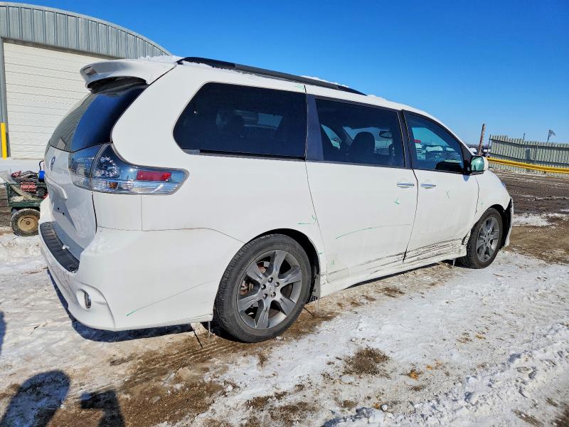 2015 Toyota Sienna VIN 5TDXK3DC1FS545354 COPART salvage auction — SIDE, Ks - Cert Of Title-Salvage, sold $6,300 on 2026-07-20 (photo 3)