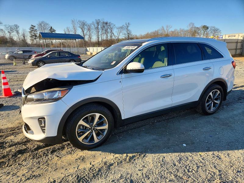 2019 Kia Sorento VIN 5XYPH4A59KG503449 COPART salvage auction — FRONT END, Sc - Certificate Of Title, sold $3,850 on 2026-07-06 (photo 1)
