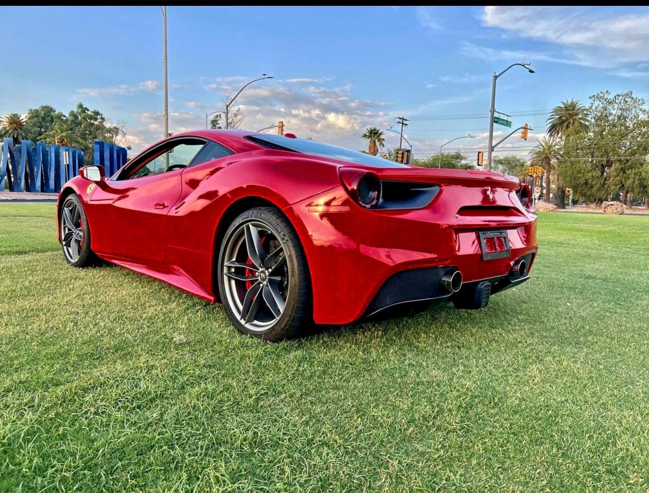 2016 Ferrari 488 GTB VIN ZFF79ALA5G0214993 COPART salvage auction — Normal Wear, AZ - CERT OF TITLE-RESTORED SALVAGE (P), sold $137,000 on 2026-02-20 (photo 3)