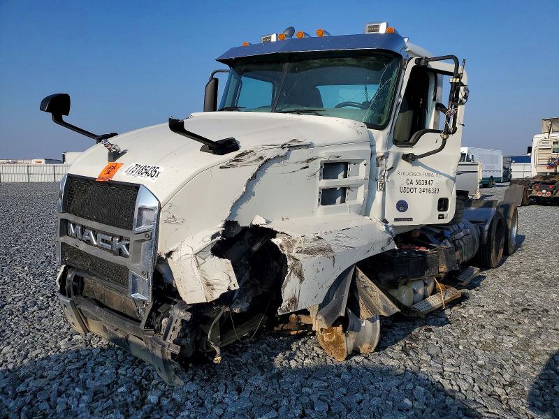 2022 Mack Semi VIN 1M1AN4GY9NM024418 COPART salvage auction — FRONT END, CA - SALVAGE CERTIFICATE, sold $500 on 2026-08-06 (photo 2)