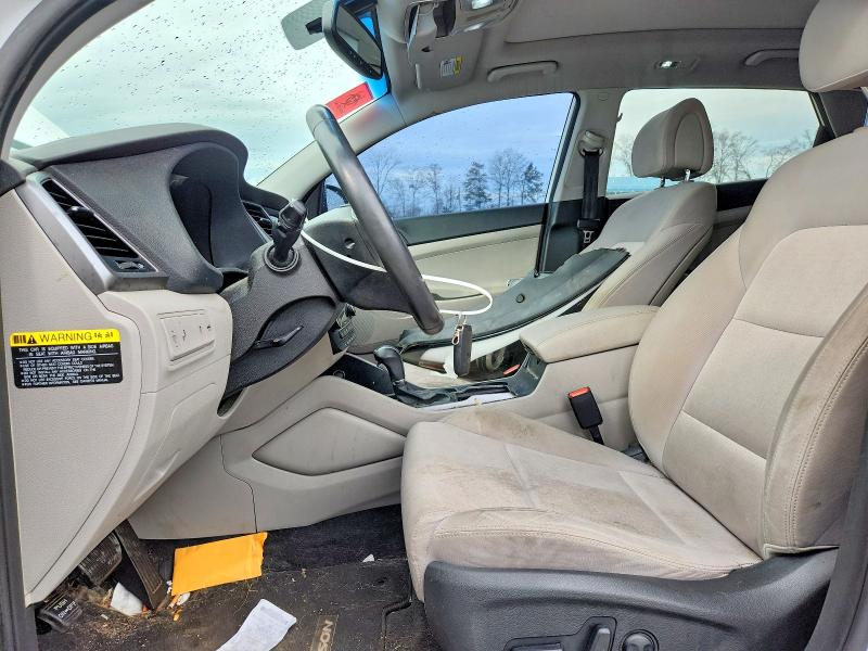 2018 Hyundai Tucson VIN KM8J33A23JU757123 COPART salvage auction — FRONT END, Sc - Cert Of Title-Salvage, sold $2,500 on 2026-07-08 (photo 7)