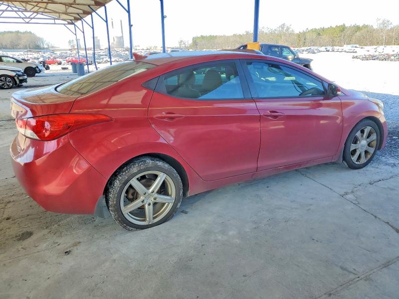 2012 Hyundai Elantra VIN KMHDH4AE4CU435883 COPART salvage auction — MINOR DENT/SCRATCHES, Mt - Certificate Of Title, sold $950 on 2026-07-23 (photo 3)