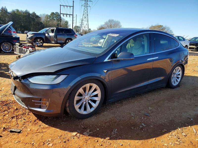 2017 Tesla Model x VIN 5YJXCBE28HF050119 COPART salvage auction — REAR END, NC - CERTIFICATE OF TITLE, sold $5,300 on 2026-07-06 (photo 1)