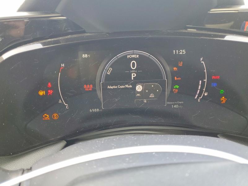 2025 Lexus Nx 350h VIN JTJGKCEZ2S2048881 COPART salvage auction — FRONT END, Hi - Certificate Of Salvage, sold $1,100 on 2026-07-20 (photo 9)