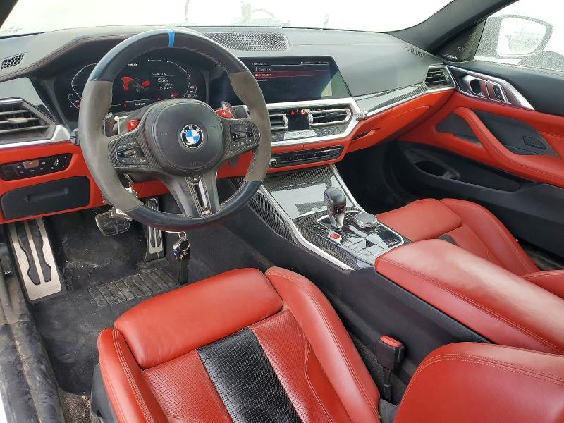 2022 BMW M4 VIN WBS43AZ08NCK30336 COPART salvage auction — FRONT END, Ut - Salvage Certificate, sold $13,400 on 2026-07-31 (photo 8)