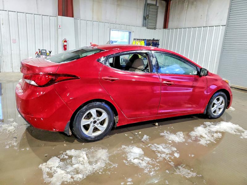 2015 Hyundai Elantra VIN KMHDH4AE6FU380079 COPART salvage auction — VANDALISM, Ar - Cert Of Title-Salvage, sold $475 on 2026-07-08 (photo 3)