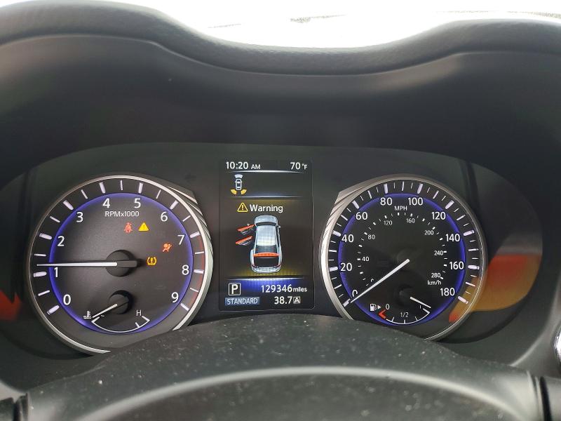 2017 Infiniti Q50 VIN JN1EV7AP1HM741146 COPART salvage auction — REAR END, Tx - Nonrepairable Title, sold $150 on 2026-07-30 (photo 9)