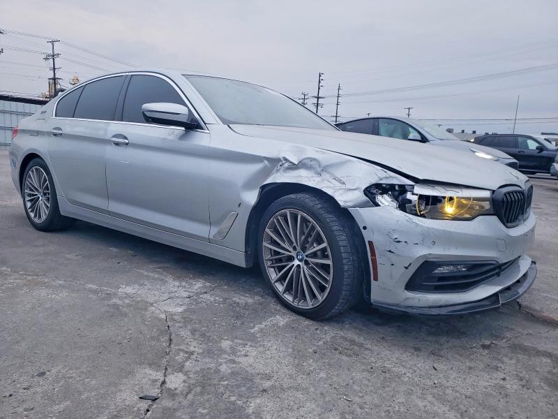 2018 BMW 5er VIN WBAJA9C51JB033458 COPART salvage auction — FRONT END, CA - SALVAGE CERTIFICATE, sold $5,200 on 2026-08-03 (photo 4)