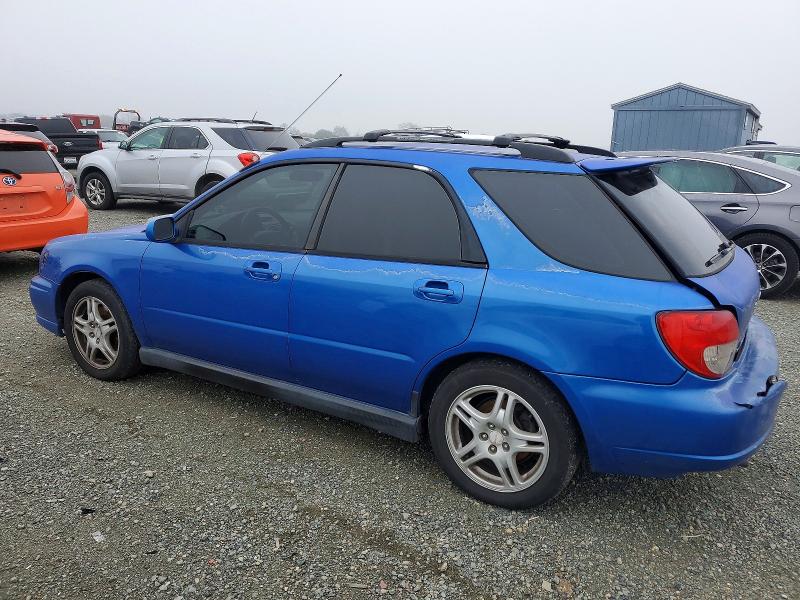 2002 Subaru Wrx VIN JF1GG29672G832514 COPART salvage auction — REAR END, Ca - Salvage Certificate, sold $650 on 2026-07-14 (photo 2)