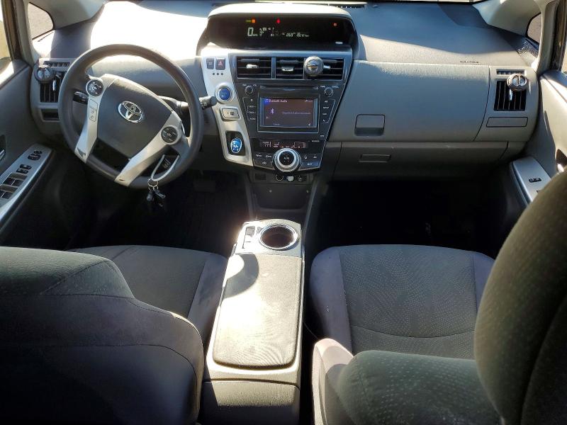 2012 Toyota Prius v VIN JTDZN3EU2C3180106 COPART salvage auction — FRONT END, CA - SALVAGE CERTIFICATE, sold $1,400 on 2026-07-29 (photo 8)