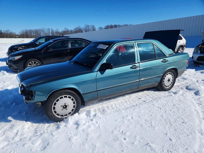 1985 Mercedes-benz 190 (w201) VIN WDB2010241A188921 COPART salvage auction — FRONT END, Md - Cert Of Salvage > 75% Damage, sold $950 on 2026-07-03 (photo 1)