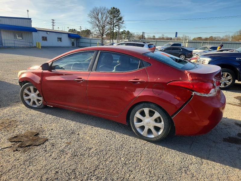 2011 Hyundai Elantra VIN KMHDH4AE5BU096551 COPART salvage auction — FRONT END, La - Cert Of Title-Salvage, sold $550 on 2026-07-03 (photo 2)