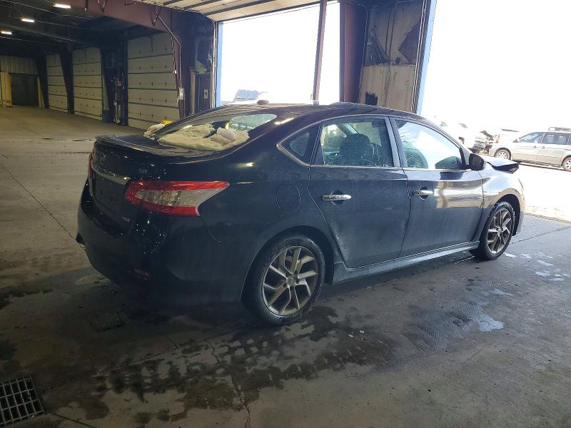 2013 Nissan Sentra VIN 3N1AB7APXDL790261 COPART salvage auction — FRONT END, Co - Bill Of Sale-Parts Only, sold $700 on 2026-07-02 (photo 3)