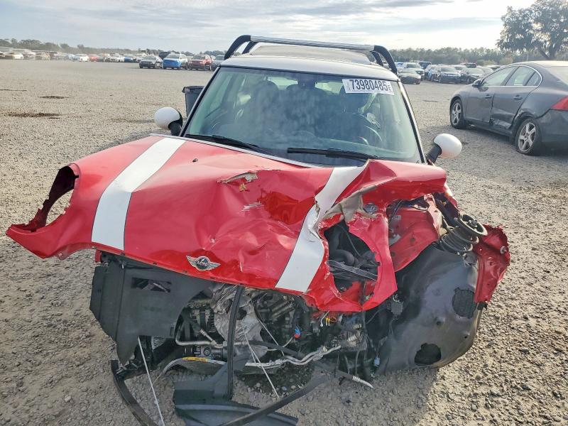 2013 Mini Cooper VIN WMWSU3C50DT692378 COPART salvage auction — FRONT END, Fl - Cert Of Title Slvg Rebuildable, sold $350 on 2026-07-31 (photo 5)