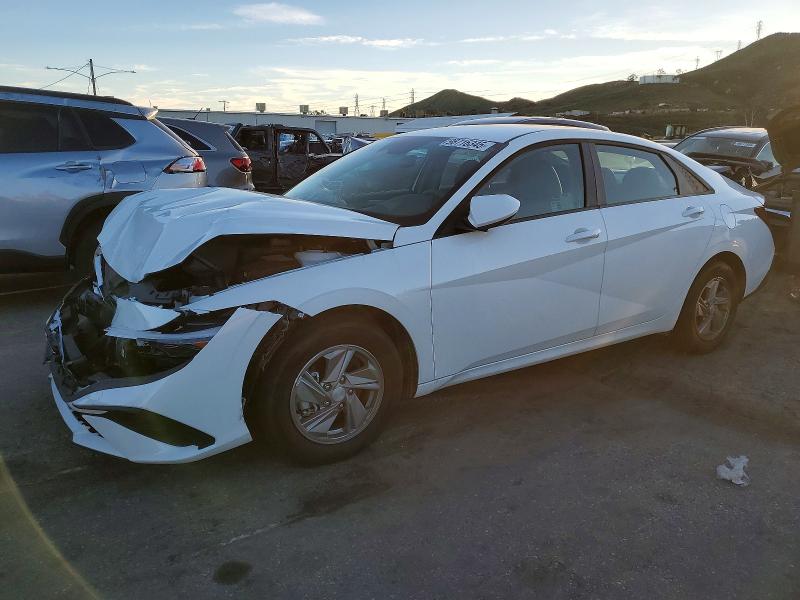 2025 Hyundai Elantra VIN KMHLL4DG6SU054574 COPART salvage auction — FRONT END, Ca - Salvage Certificate, sold $4,400 on 2026-07-02 (photo 1)