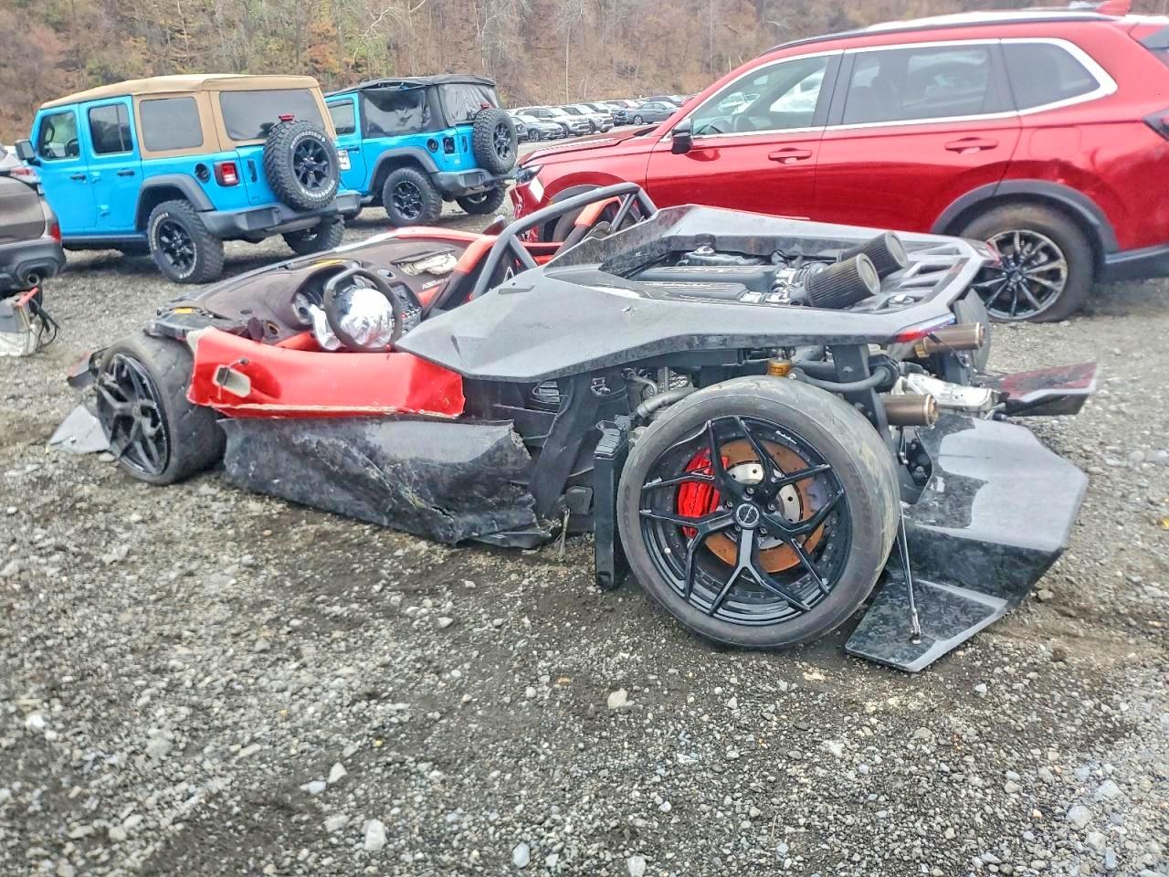 2012 Lamborghini Gallardo VIN ZHWGU7AJ5CLA11916 COPART salvage auction — All Over, NJ - CERT OF TITLE-SALVAGE, sold $72,100 on 2026-04-02 (photo 2)