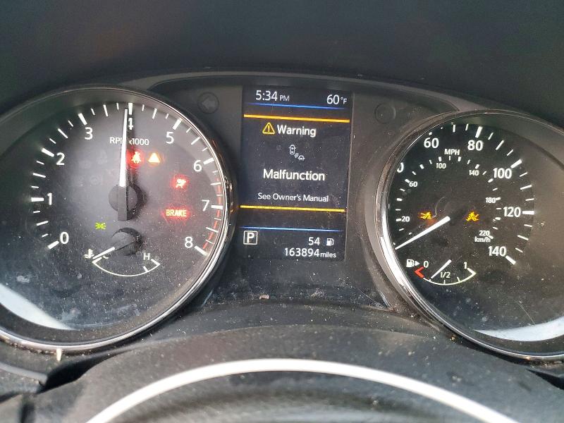 2019 Nissan Rogue sport VIN KNMAT2MT9KP520414 COPART salvage auction — MINOR DENT/SCRATCHES, Nv - Salvage Title, sold $1,400 on 2026-07-20 (photo 9)