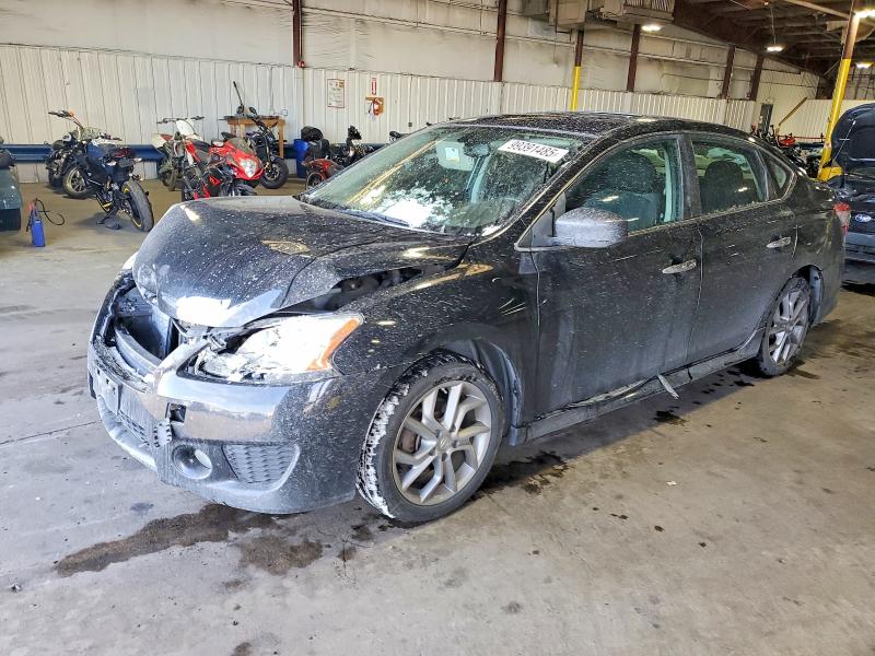 2013 Nissan Sentra VIN 3N1AB7APXDL790261 — COPART salvage auction photo