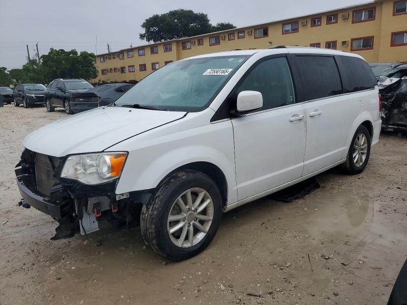 2019 Dodge Grand caravan VIN 2C4RDGCGXKR648273 COPART salvage auction — FRONT END, Fl - Cert Of Title Slvg Rebuildable, sold $2,750 on 2026-08-05 (photo 1)