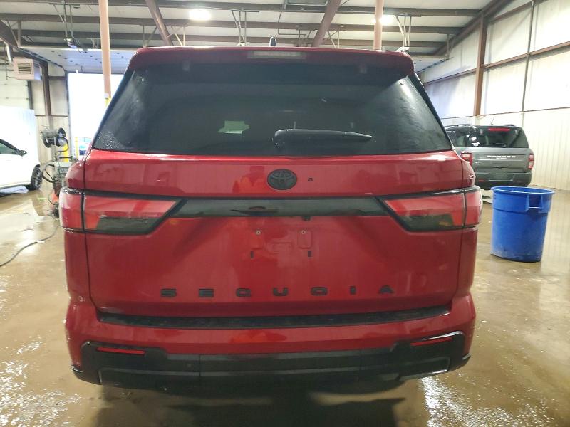 2024 Toyota Sequoia VIN 7SVAAABA0RX040179 COPART salvage auction — FRONT END, De - Salvage Certificate, sold $25,750 on 2026-07-07 (photo 6)