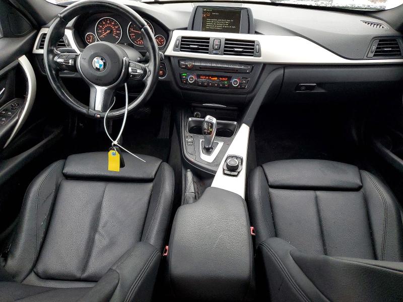 2013 BMW 3er VIN WBA3B1C51DK129506 COPART salvage auction — REAR END, IN, sold $550 on 2026-08-11 (photo 8)