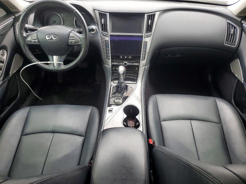 2017 Infiniti Q50 VIN JN1EV7AP1HM741146 COPART salvage auction — REAR END, Tx - Nonrepairable Title, sold $150 on 2026-07-30 (photo 8)