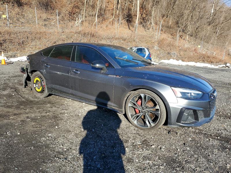 2021 Audi S5 VIN WAUC4DF57MA016589 COPART salvage auction — REAR END, Salvage Title, sold $7,500 on 2026-07-28 (photo 4)