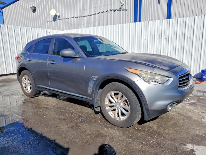 2013 Infiniti Fx37 VIN JN8CS1MU6DM142110 COPART salvage auction — MECHANICAL, Fl - Certificate Of Title, sold $1,450 on 2026-07-21 (photo 4)