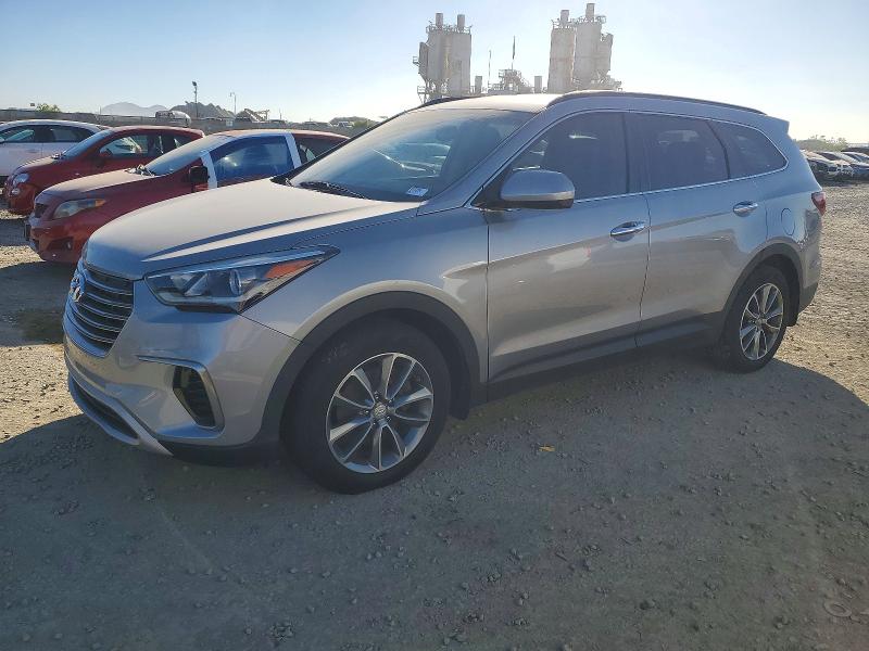 2017 Hyundai Santa fe VIN KM8SM4HF5HU228802 COPART salvage auction — MECHANICAL, Oh - Dis/Dlr/Exp Only Clean Title, sold $1,900 on 2026-07-21 (photo 1)