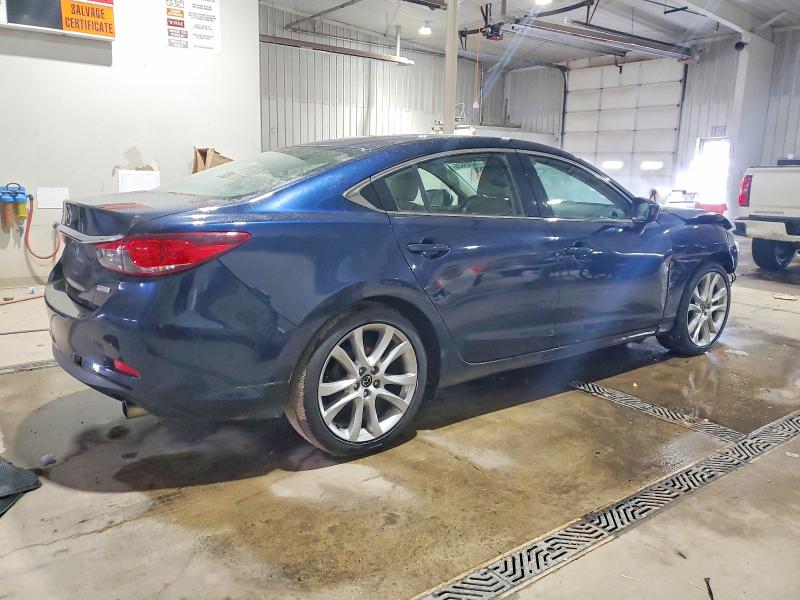 2016 Mazda 6 VIN JM1GJ1V56G1417794 COPART salvage auction — FRONT END, Salvage Title, sold $725 on 2026-07-16 (photo 3)