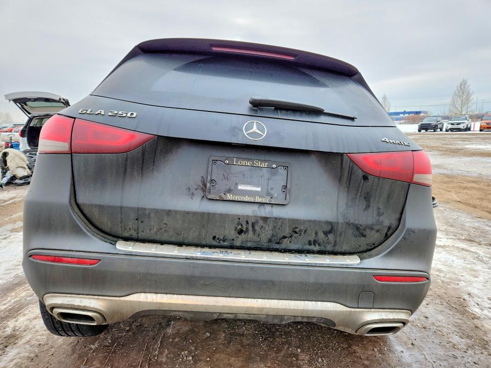 2022 Mercedes-benz Gla-klasse VIN W1N4N4HB6NJ390614 COPART salvage auction — SIDE, Salvage Title, sold $2,500 on 2026-07-14 (photo 6)