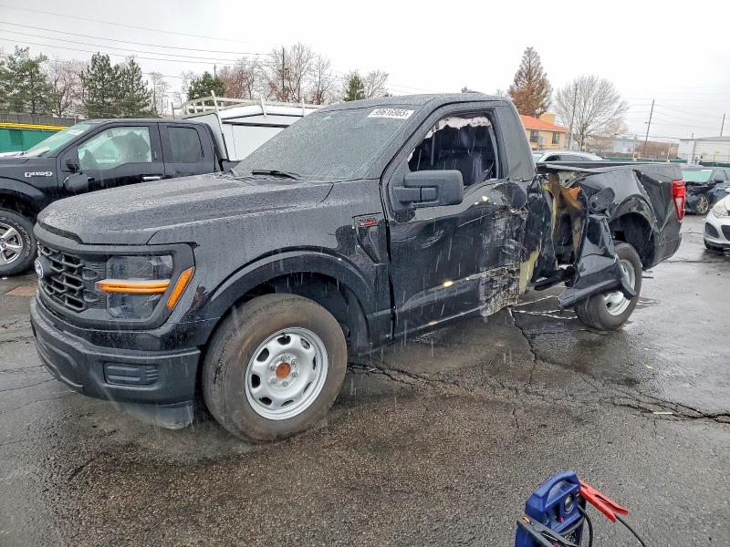 2024 Ford F-150 VIN 1FTMF1K57RKD30346 COPART salvage auction — SIDE, CO - PUBLIC - SALVAGE TITLE, sold $18,500 on 2026-07-02 (photo 1)