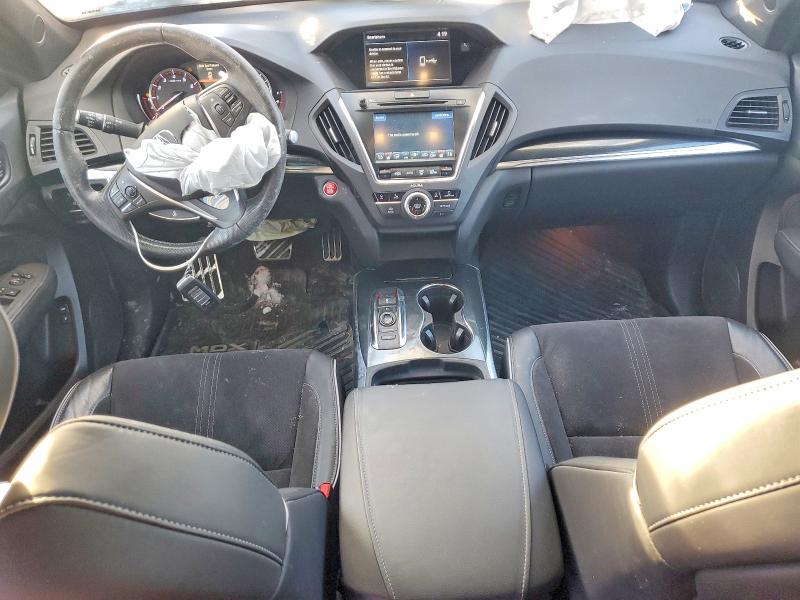 2019 Acura Mdx VIN 5J8YD4H07KL800459 COPART salvage auction — FRONT END, On - Permit No Brand - Unfit, sold $7,600 on 2026-07-30 (photo 8)
