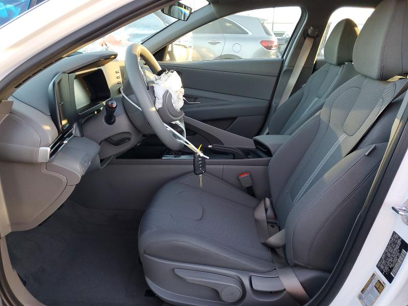 2025 Hyundai Elantra VIN KMHLL4DG6SU054574 COPART salvage auction — FRONT END, Ca - Salvage Certificate, sold $4,400 on 2026-07-02 (photo 7)