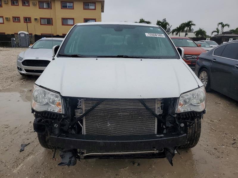 2019 Dodge Grand caravan VIN 2C4RDGCGXKR648273 COPART salvage auction — FRONT END, Fl - Cert Of Title Slvg Rebuildable, sold $2,750 on 2026-08-05 (photo 5)
