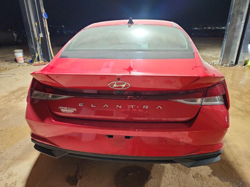 2022 Hyundai Elantra VIN 5NPLS4AGXNH062686 COPART salvage auction — FRONT END, Al - Cert Of Title-Salvage Title, sold $125 on 2026-07-29 (photo 6)
