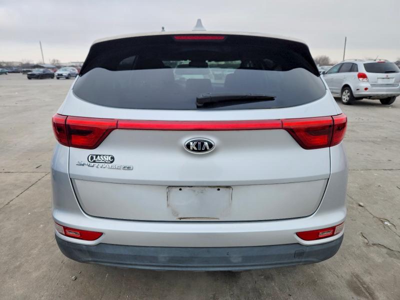 2018 Kia Sportage VIN KNDPM3AC0J7447658 COPART salvage auction — FRONT END, Tx - Salvage Vehicle Title, sold $1,600 on 2026-07-20 (photo 6)