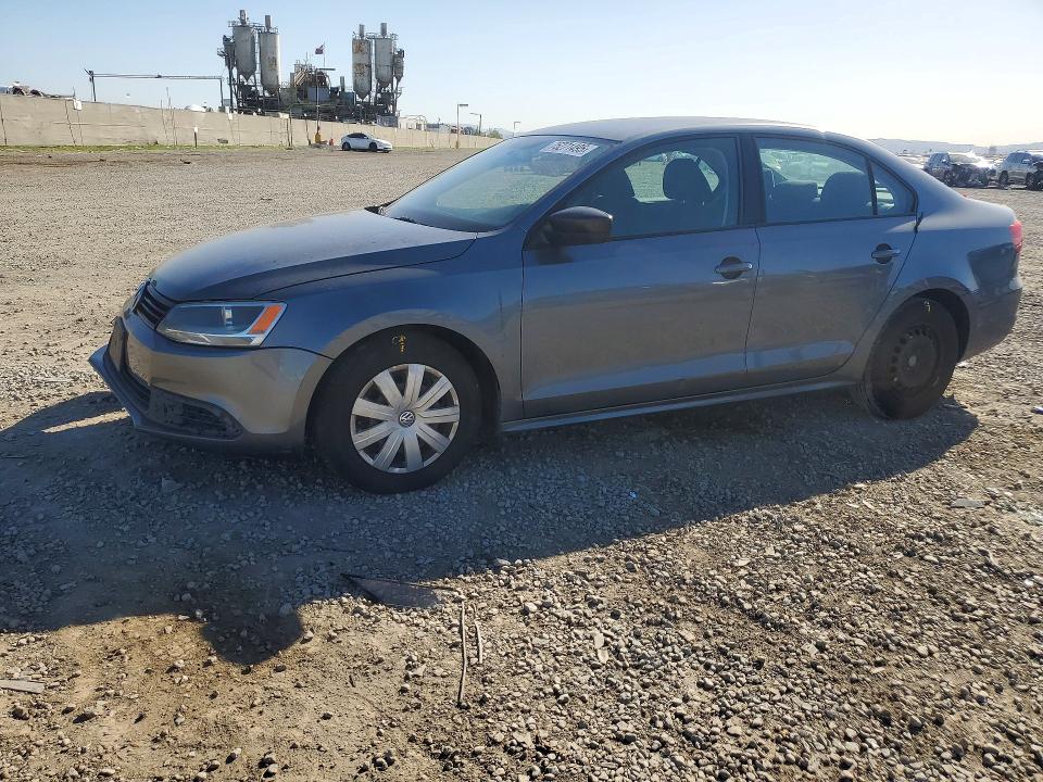 2014 Volkswagen Jetta VIN 3VW2K7AJ2EM444999 COPART salvage auction — FRONT END, Other, sold $825 on 2026-08-07 (photo 1)