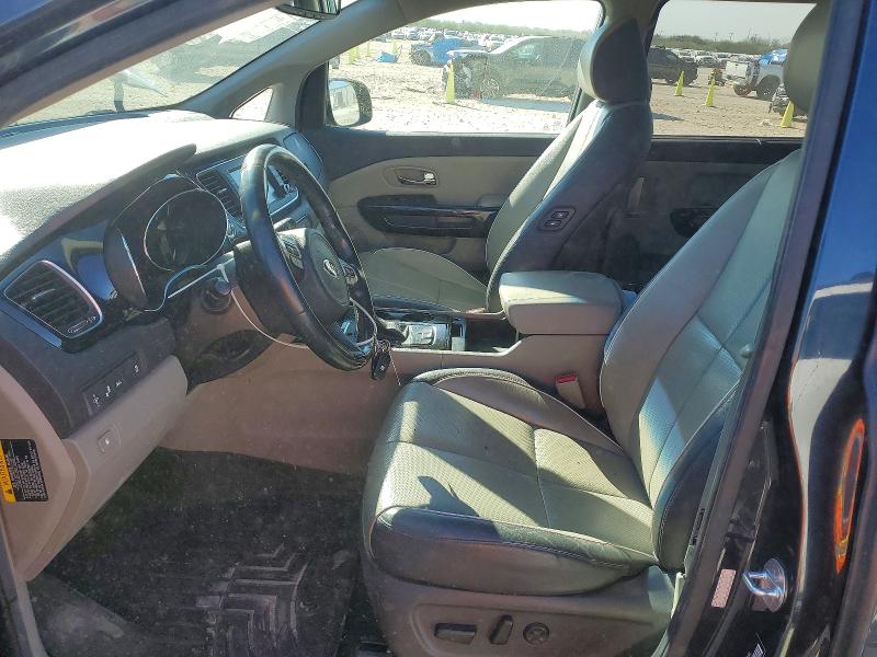 2017 Kia SEDONA VIN KNDMC5C12H6263481 COPART salvage auction — FRONT END, Tx - Certificate Of Title, sold $1,700 on 2026-07-16 (photo 7)