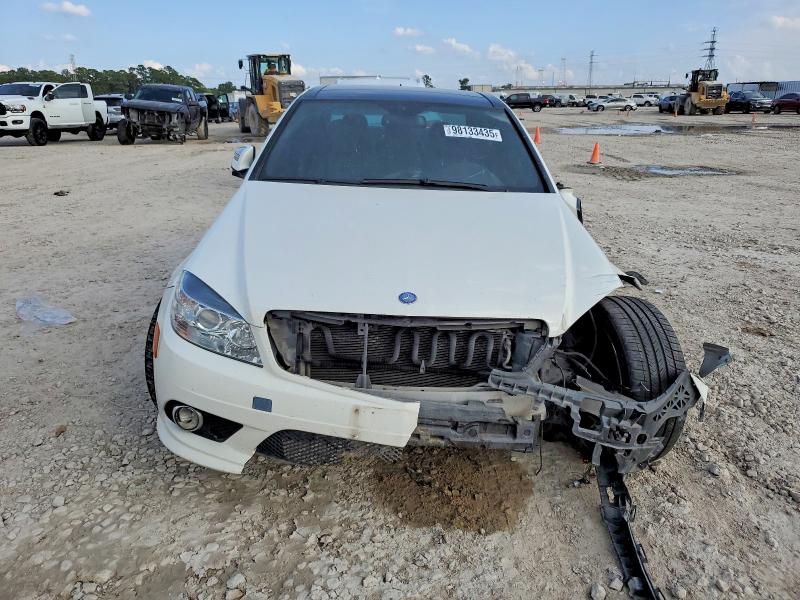 2008 Mercedes-benz C class VIN WDDGF54XX8R010890 COPART salvage auction — FRONT END, TX - SALVAGE VEHICLE TITLE (P), sold $650 on 2026-07-31 (photo 5)