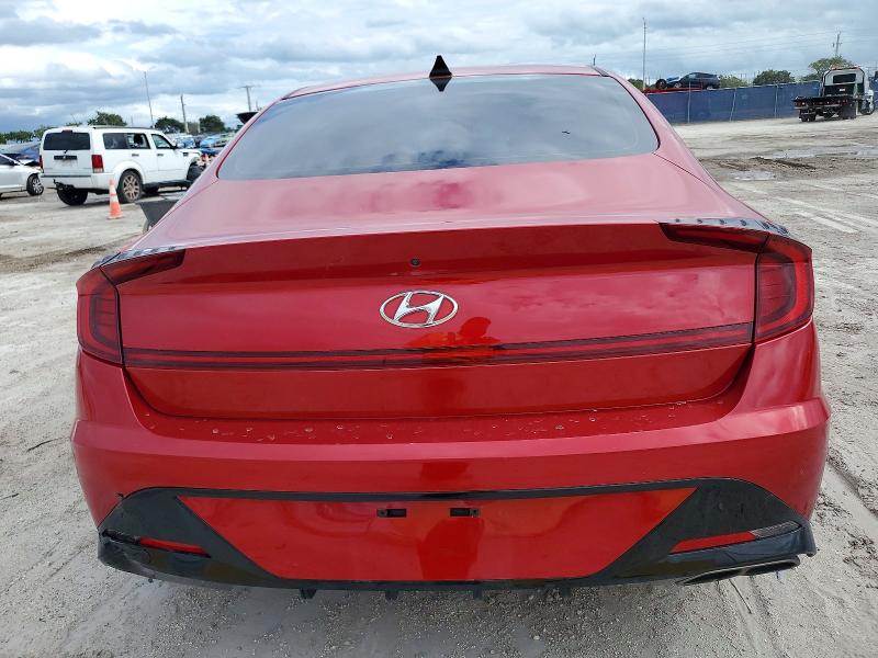 2020 Hyundai Sonata VIN 5NPEF4JAXLH049748 COPART salvage auction — FRONT END, FL - CERTIFICATE OF DESTRUCTION, sold $2,150 on 2026-07-27 (photo 6)