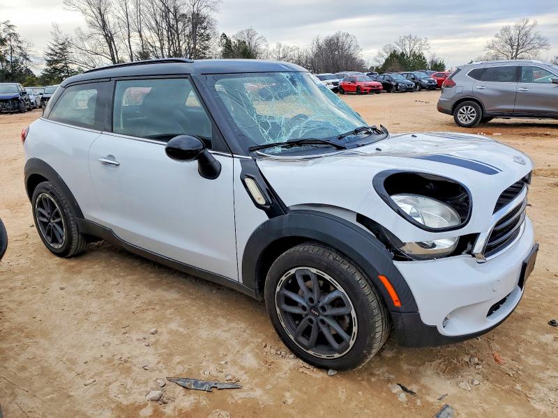 2015 Mini Cooper VIN WMWSS1C51FWN46731 COPART salvage auction — FRONT END, Salvage Title, sold $1,300 on 2026-08-24 (photo 4)
